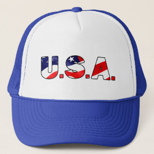 U.S.A. TRUCKER HAT