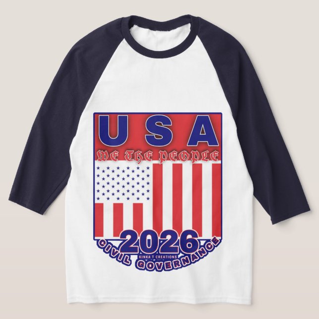 U.S.A. WTP CG 2026 T-Shirt (Laydown)