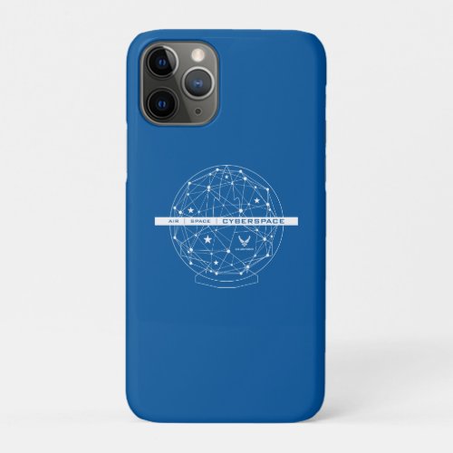US Air Force  Air Space Cyberspace iPhone 11 Pro Case