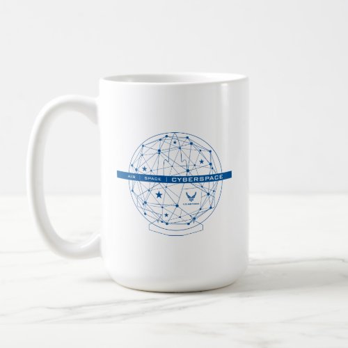 US Air Force  Air Space Cyberspace Coffee Mug