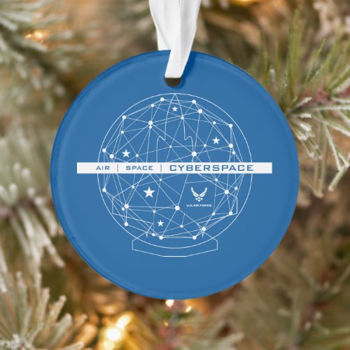 US Air Force  Air Space Cyberspace Ornament