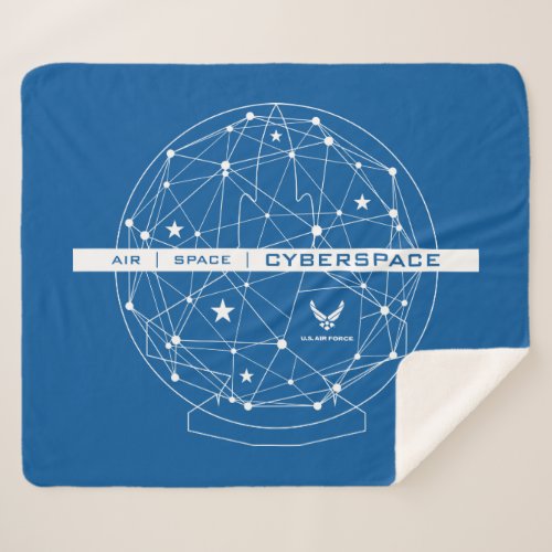 US Air Force  Air Space Cyberspace Sherpa Blanket
