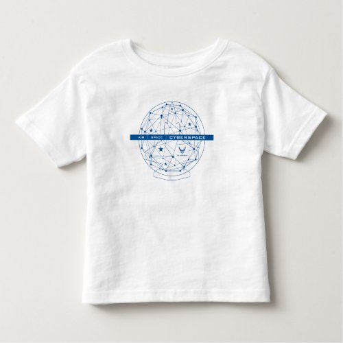 US Air Force  Air Space Cyberspace Toddler T_shirt