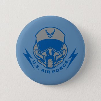 U.s. Air Force | Blue Helmet Button by usairforce at Zazzle