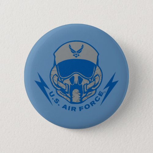 US Air Force  Blue Helmet Button