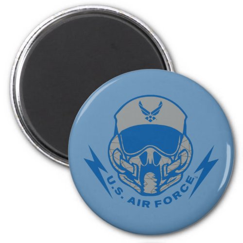 US Air Force  Blue Helmet Magnet