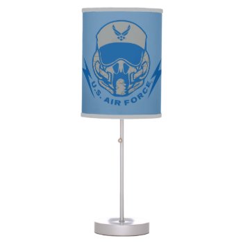 U.s. Air Force | Blue Helmet Table Lamp by usairforce at Zazzle