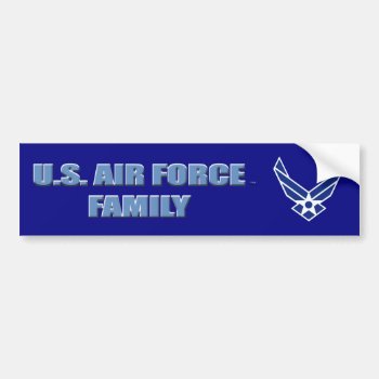 U.s. Air Force Family Bumper Sticker by usairforce at Zazzle