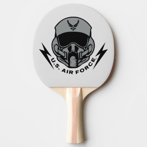 US Air Force  Grey Helmet Ping Pong Paddle