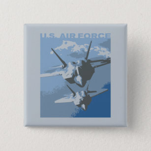 U.S. Air Force Jets Button