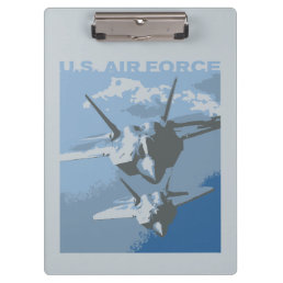 U.S. Air Force Jets Clipboard