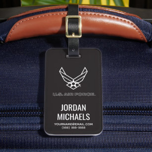 Air Force Luggage Bag Tags Zazzle