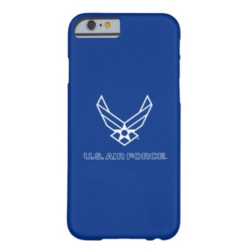 US Air Force Logo _ Blue Barely There iPhone 6 Case