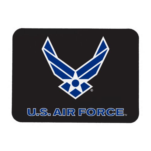 US Air Force Logo _ Blue Magnet