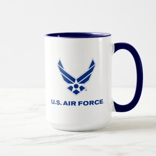 US Air Force Logo _ Blue Mug