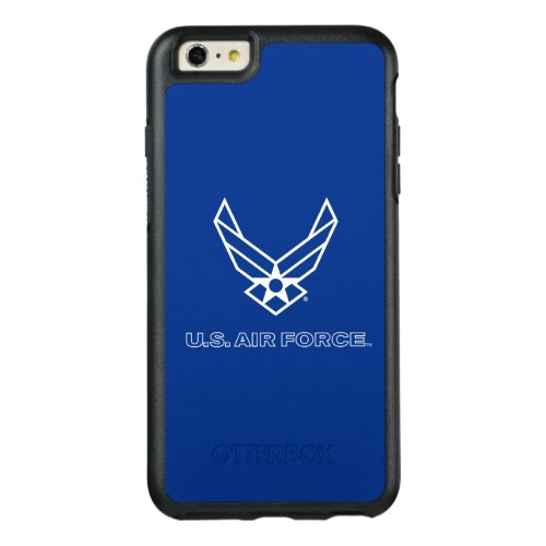 US Air Force Logo _ Blue OtterBox iPhone 66s Plus Case