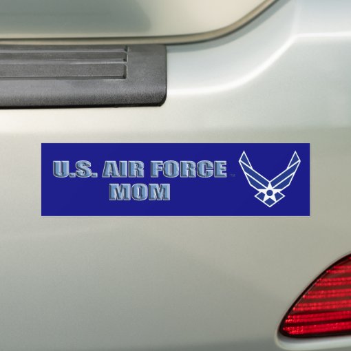 U.S. Air Force Mom Bumper Sticker | Zazzle