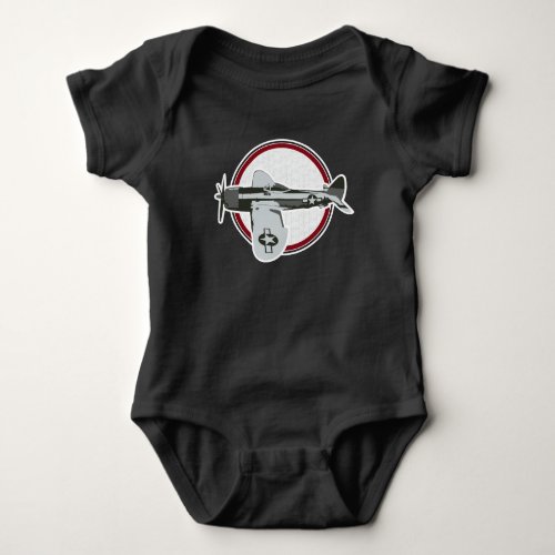 US Air Force Plane Baby Bodysuit