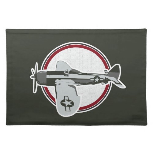 US Air Force Plane Cloth Placemat