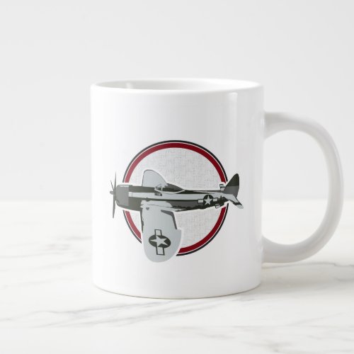 US Air Force Plane Giant Coffee Mug