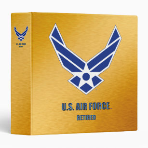 U.S. Air Force Retired Avery Signature 1.5" Binder
