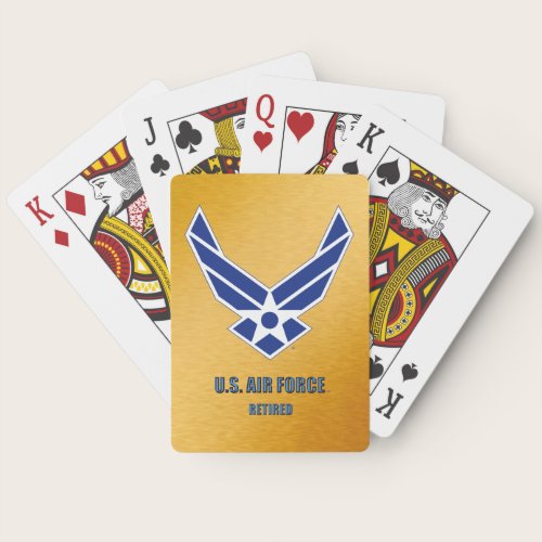 U.S. Air Force Retired Classic Playing Cards