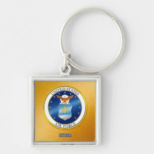 U.S. Air Force Retired Keychain