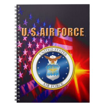 U.s. Air Force Spiral Photo Notebook by usairforce at Zazzle