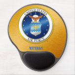 U.s. Air Force Veteran Gel Mousepad at Zazzle