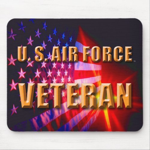 US air Force Veteran Mousepad