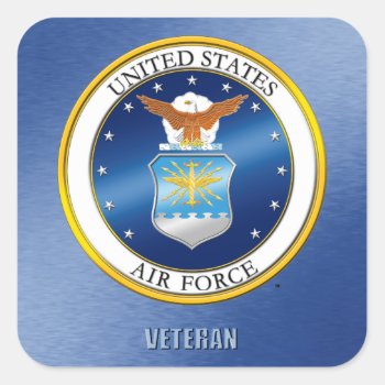 U.s. Air Force Veteran Sticker by usairforce at Zazzle