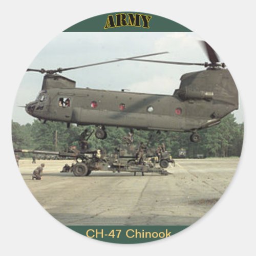 US Army CH_47 Chinook Sticker