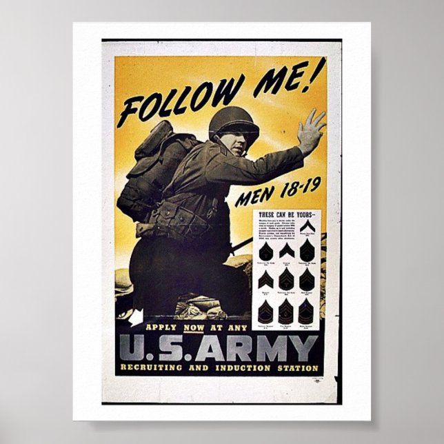 U.S. Army Poster (Front)