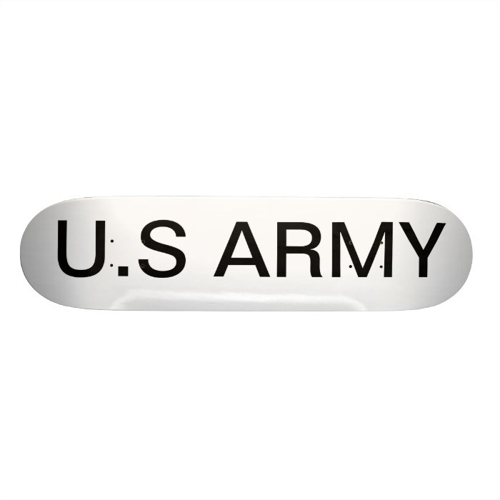 U.S ARMY SKATEBOARDS