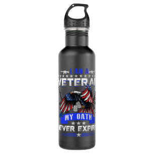 U.S.ARMY Veteran For Veteran Day Gift Idea 1 Stainless Steel Water Bottle