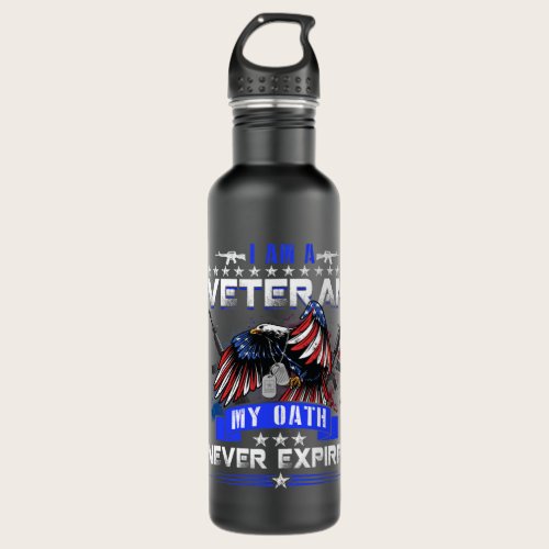 U.S.ARMY Veteran For Veteran Day Gift Idea 1 Stainless Steel Water Bottle U.S.ARMY Veteran For Veteran Day Gift Idea 1 Stainless Steel Water Bottle