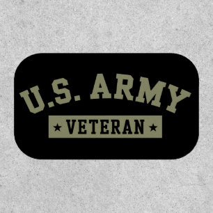 U.S. Army Veteran Veterans America American Flag Patch