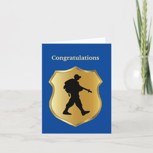 US Border Patrol Academy Graduation Card