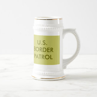 U.S.BORDER PATROL BEER STEIN