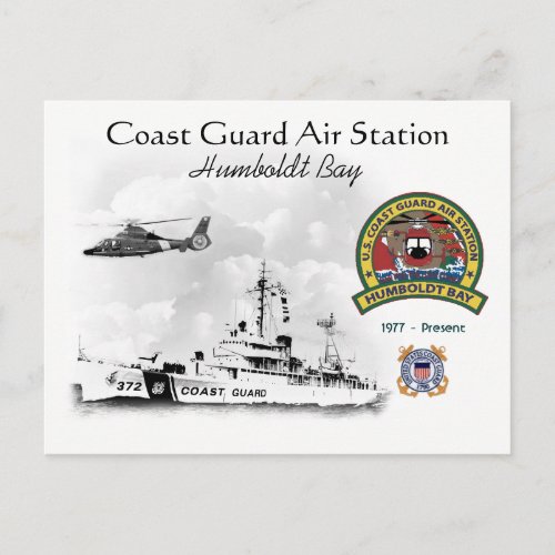USCG Air Station Humboldt Bay California Postcard