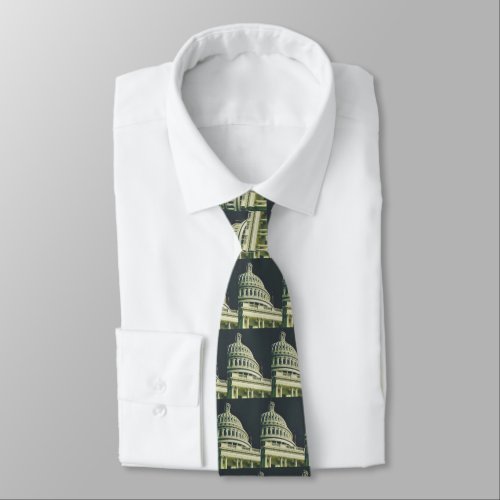 US Capitol Building Tie