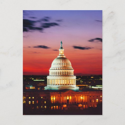 US Capitol Washington DC Postcard