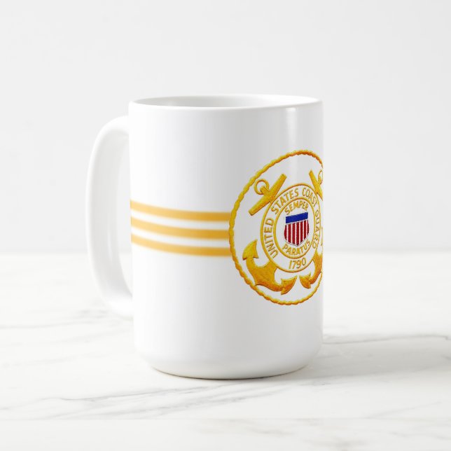 U.S.Coast Guard Coffee O Mug (Front Left)