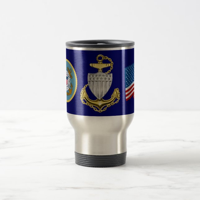 U.S. Coast Guard CPO Mug (Center)