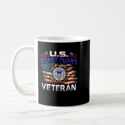 US Coast Guard Veteran Vet Coffee Mug