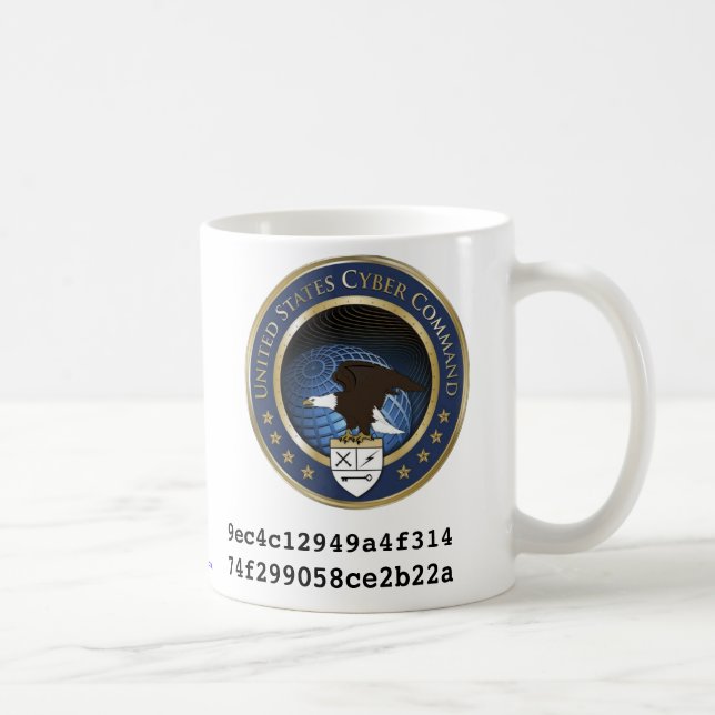 U.S. Cyber Command Coffee Mug (Right)