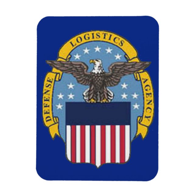 U.S. Defense Logistics Agency Magnet (Vertical)