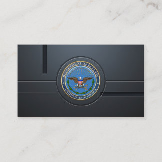 U.S. Department of Defense (DOD) Emblem [3D] Business Card