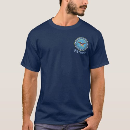 US Department of Defense Retired Shirt
