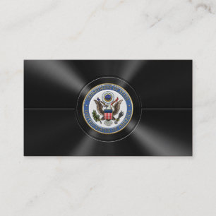 U.S. Department of State (DoS) Emblem [3D] Business Card